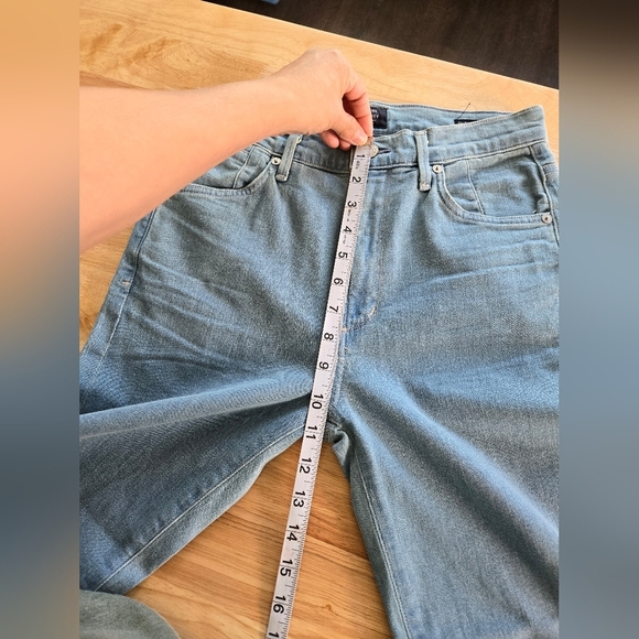 Citizens of Humanity High Rise Cigarette Ankle Light Wash Jeans Size 27 - Picture 13 of 16